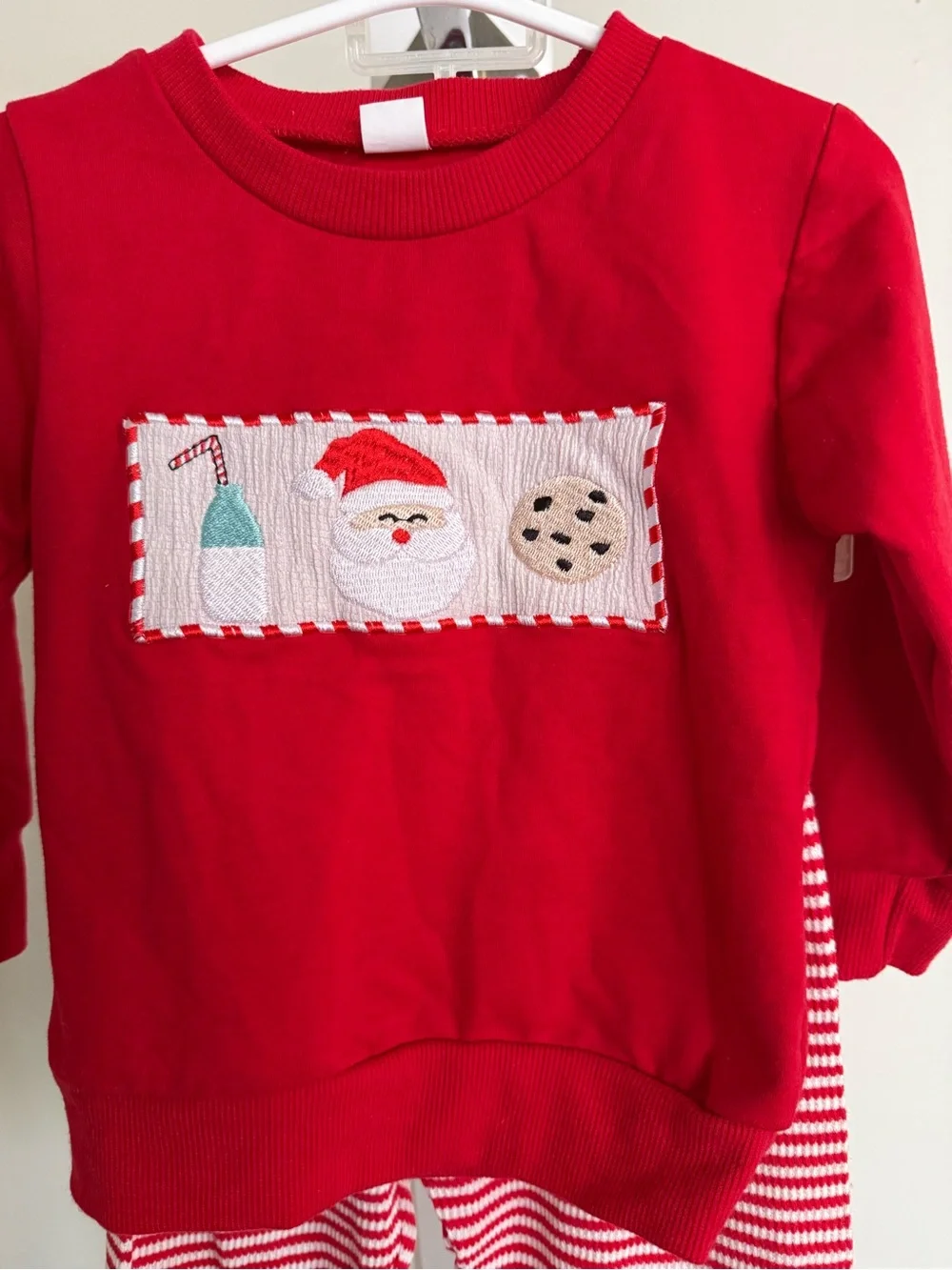 Boutique Smocked Christmas Outfit